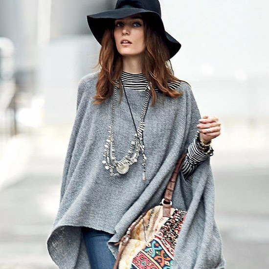 Der Poncho: Ideen und Tipps zum Tragen eines Ponchos