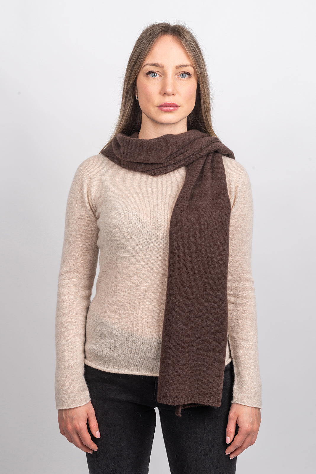 Breiter schal aus 100% Kaschmir | Dalle Piane Cashmere