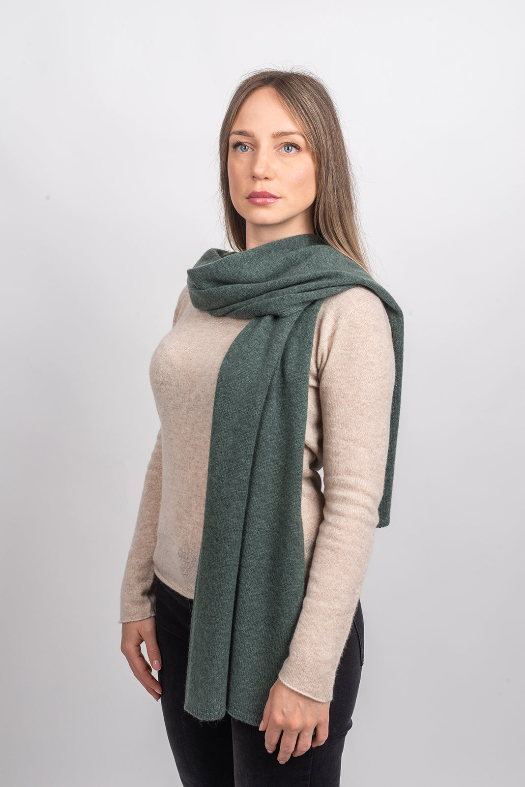 Breiter schal aus 100% Kaschmir | Dalle Piane Cashmere