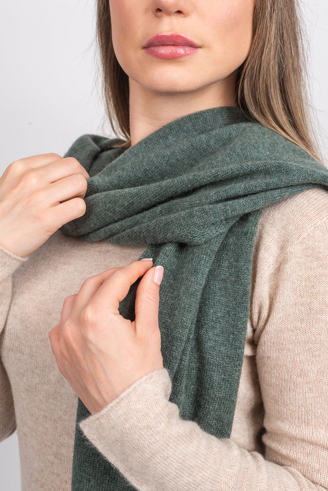 Breiter schal aus 100% Kaschmir | Dalle Piane Cashmere