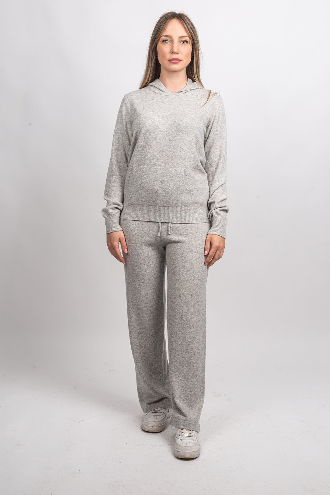 Hose aus Kaschmirmischung, Farbe Grau, Ansicht 3 | Dalle Piane Cashmere