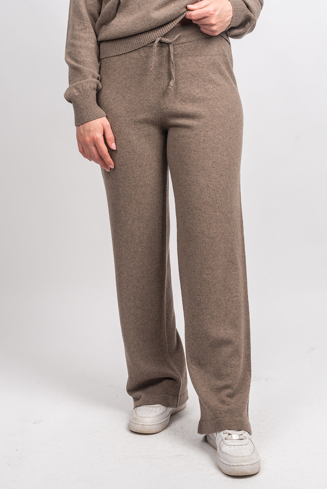 Hose aus Kaschmirmischung, Farbe Nerz | Dalle Piane Cashmere