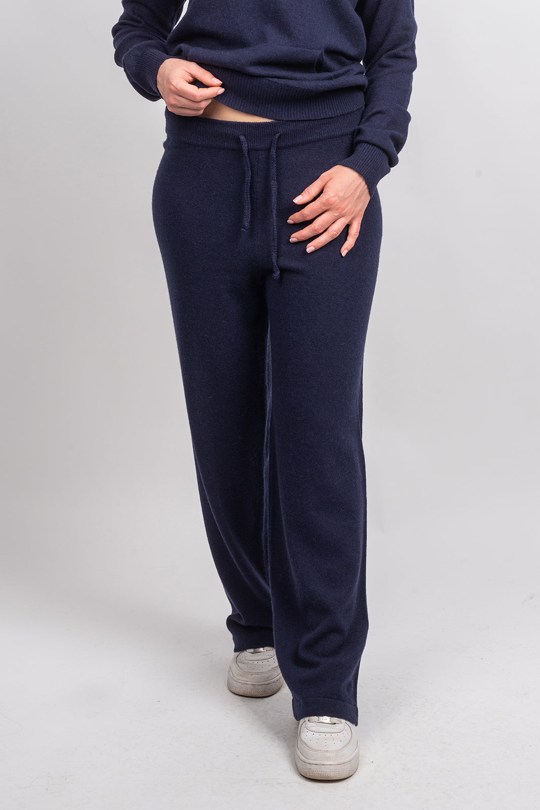 Hose aus Kaschmirmischung, Farbe Grau, Ansicht 4 | Dalle Piane Cashmere
