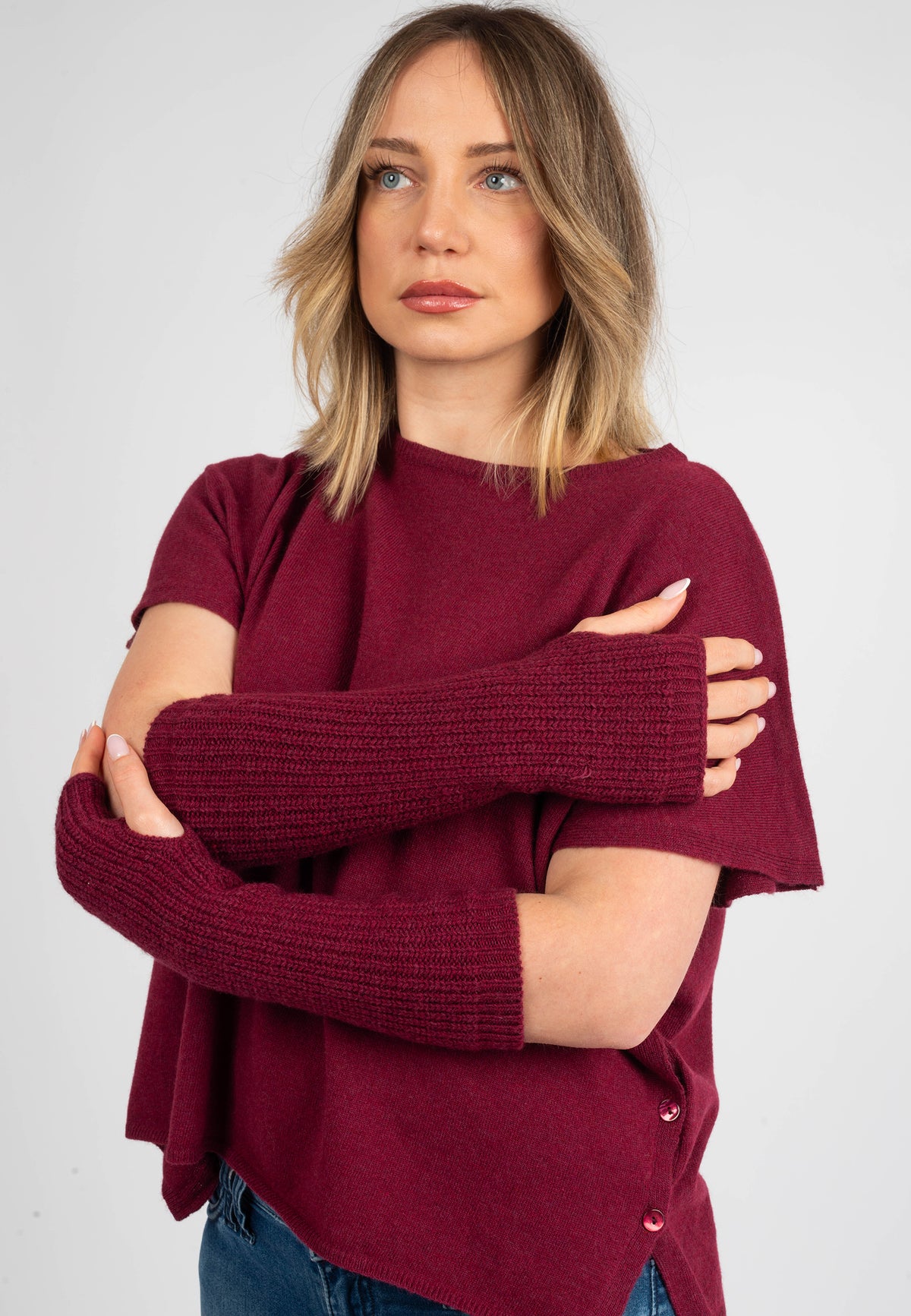 Armstulpen aus Kaschmirmischung | Dalle Piane Cashmere
