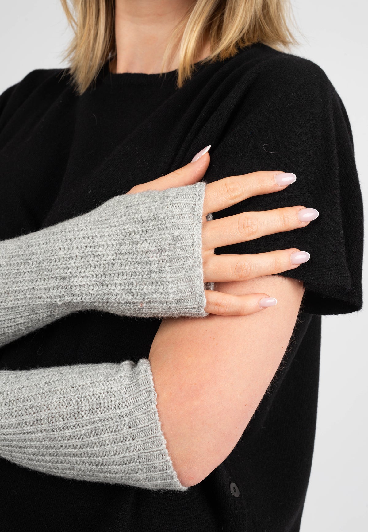 Armstulpen aus Kaschmirmischung | Dalle Piane Cashmere