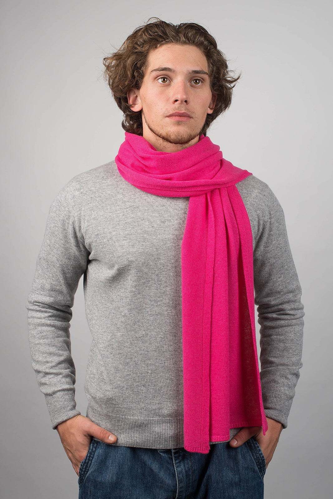 Einfarbiger Schal 100% Kaschmir | Dalle Piane Cashmere