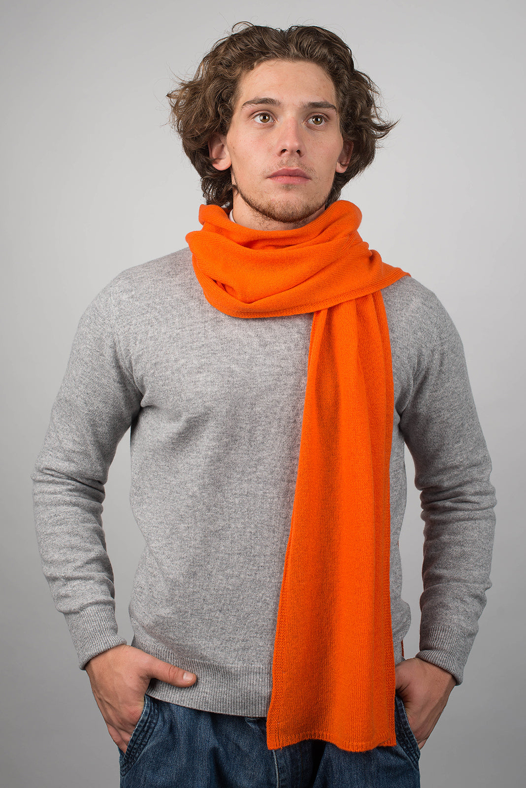 Einfarbiger Schal 100% Kaschmir | Dalle Piane Cashmere