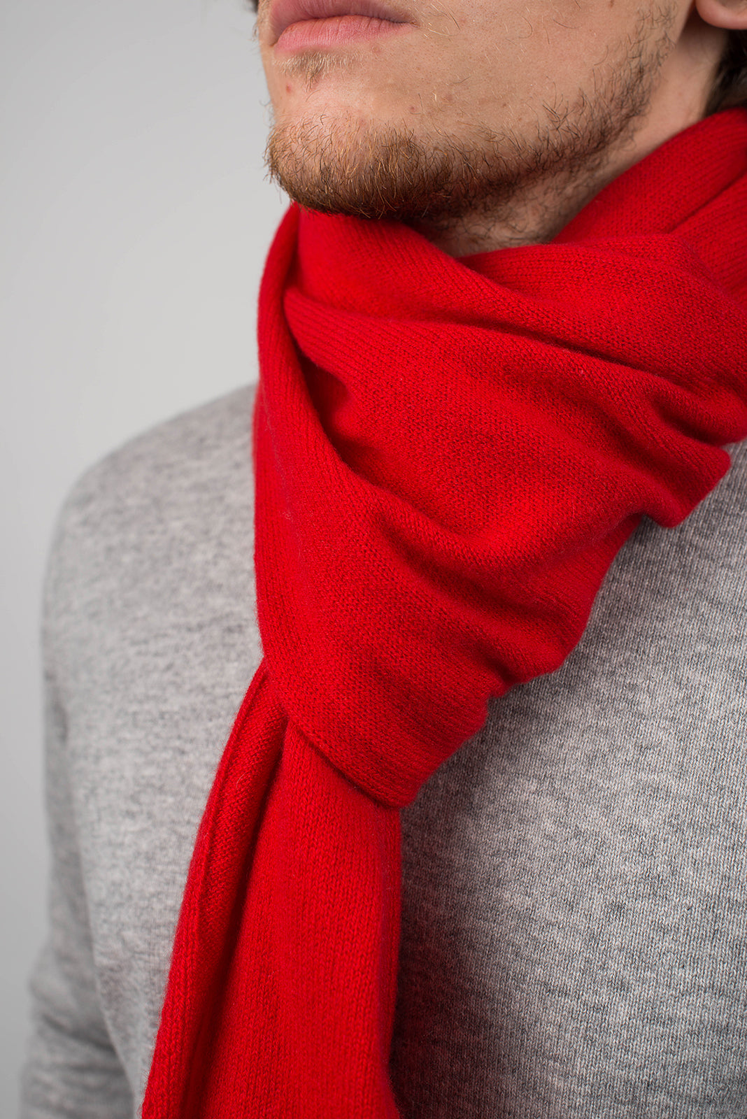 Einfarbiger Schal 100% Kaschmir | Dalle Piane Cashmere