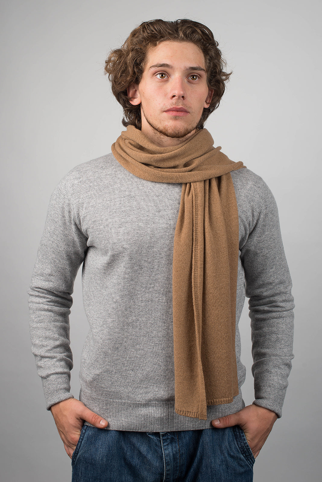 Einfarbiger Schal 100% Kaschmir | Dalle Piane Cashmere