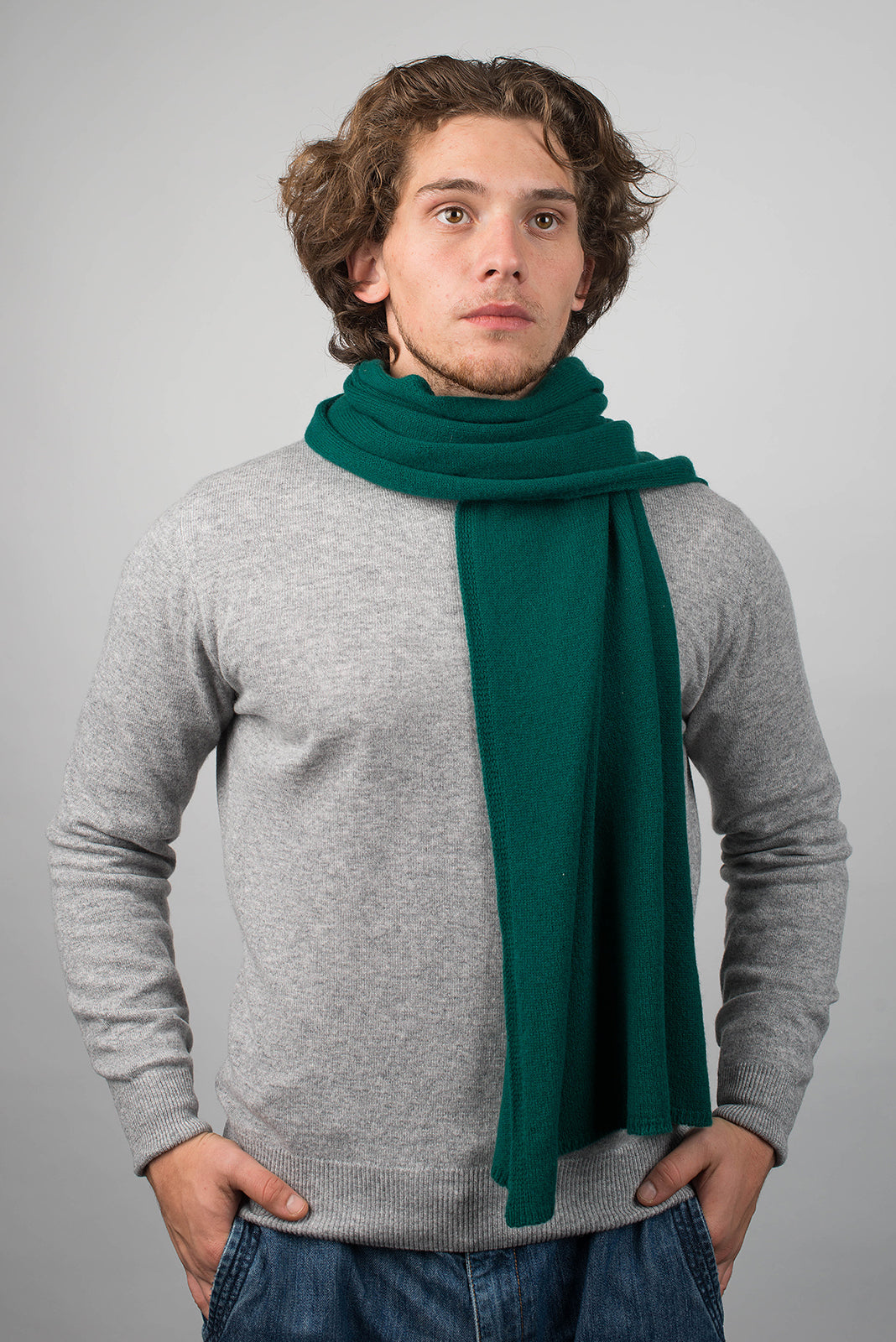 Einfarbiger Schal 100% Kaschmir | Dalle Piane Cashmere
