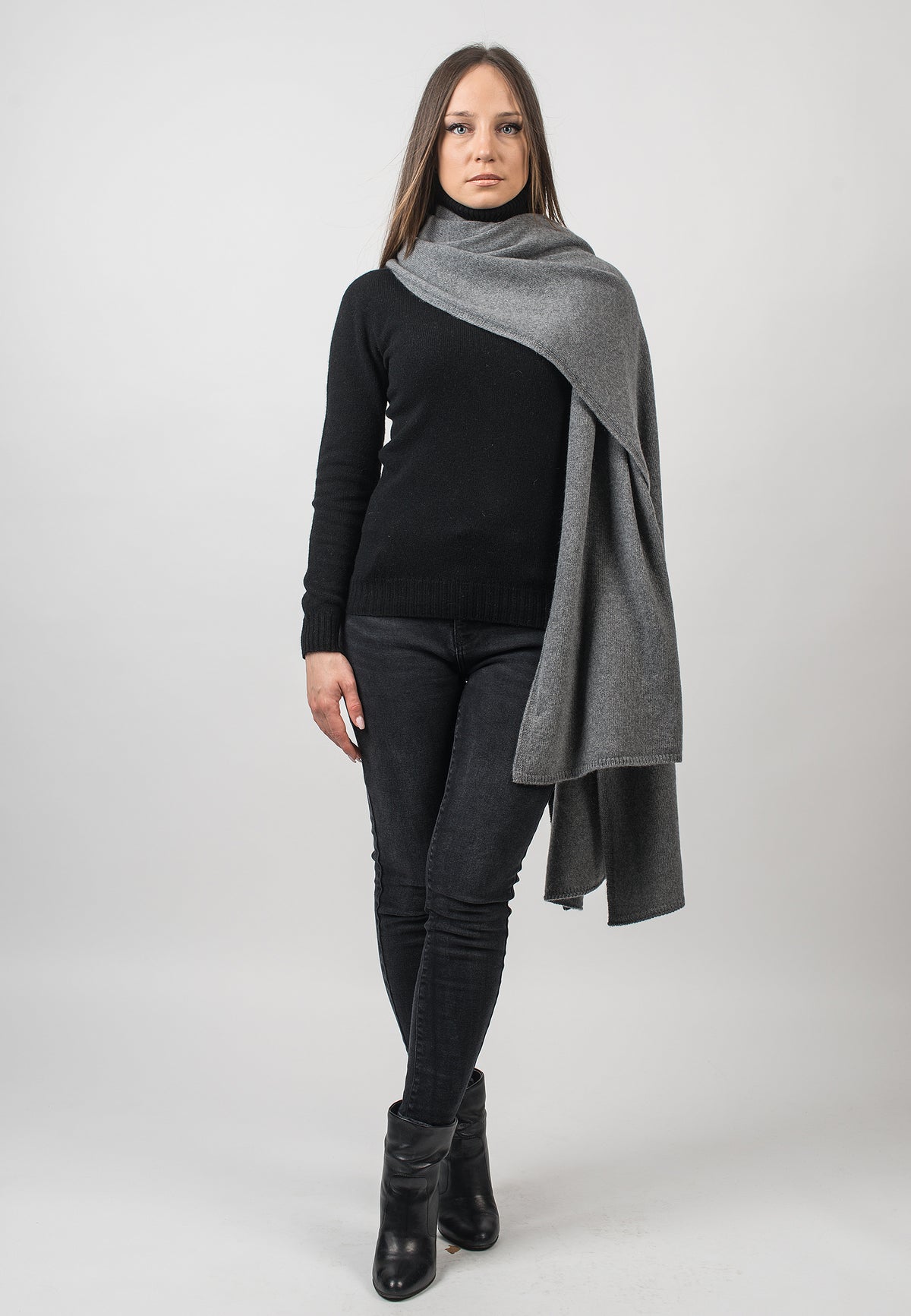 Stola aus 100% regeneriertem Kaschmir | Dalle Piane Cashmere