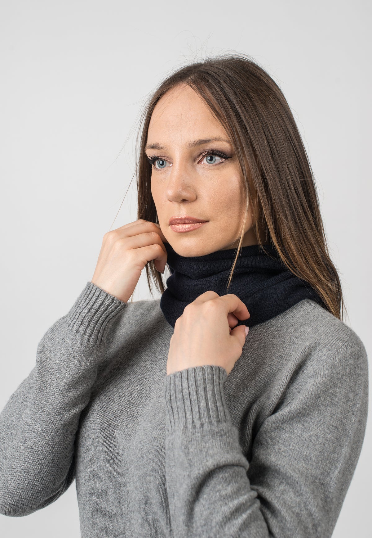 Ringschal 100% regeneriertem Kaschmir | Dalle Piane Cashmere