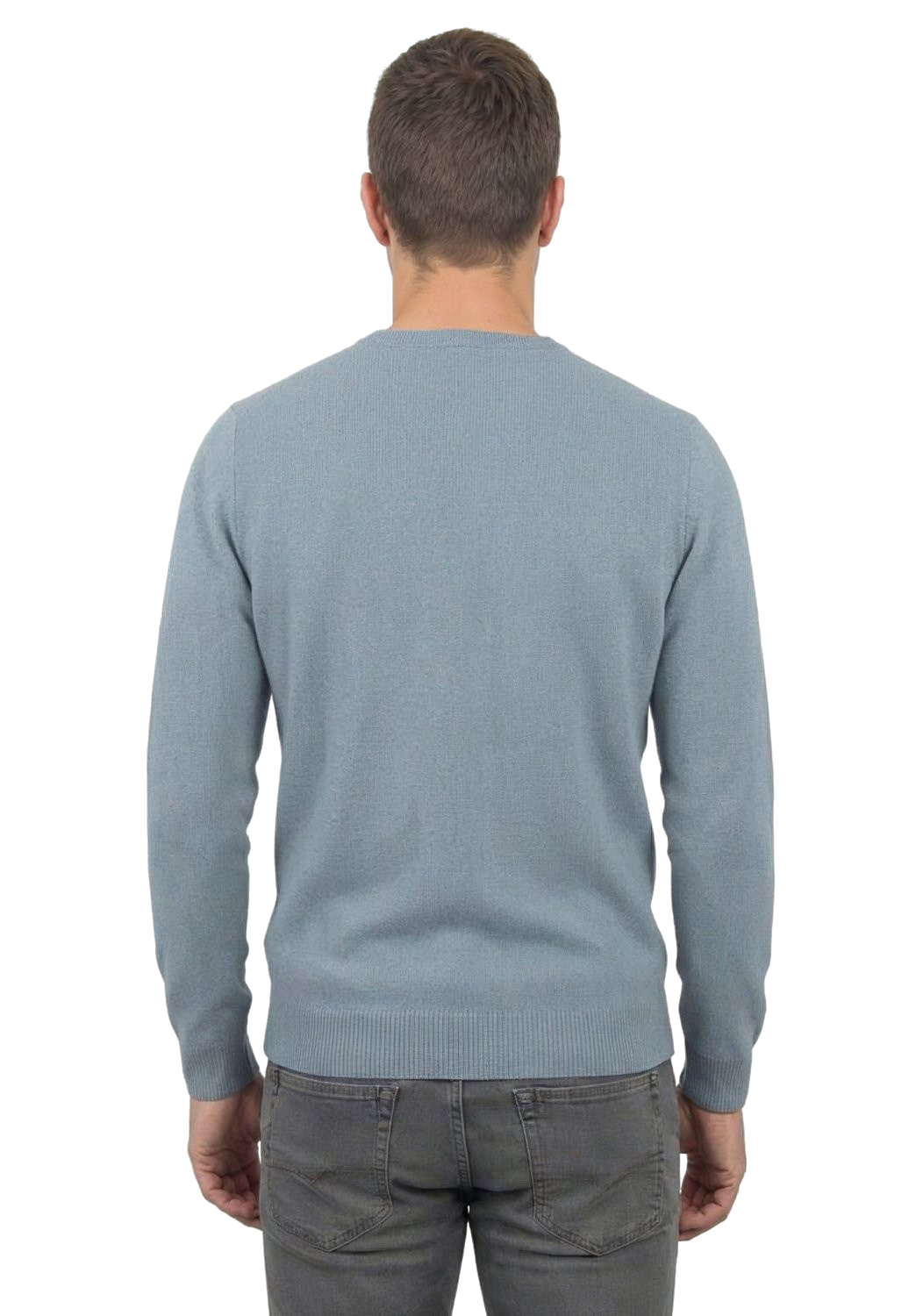 Rundhalspullover aus 100% Merinowolle | Dalle Piane Cashmere