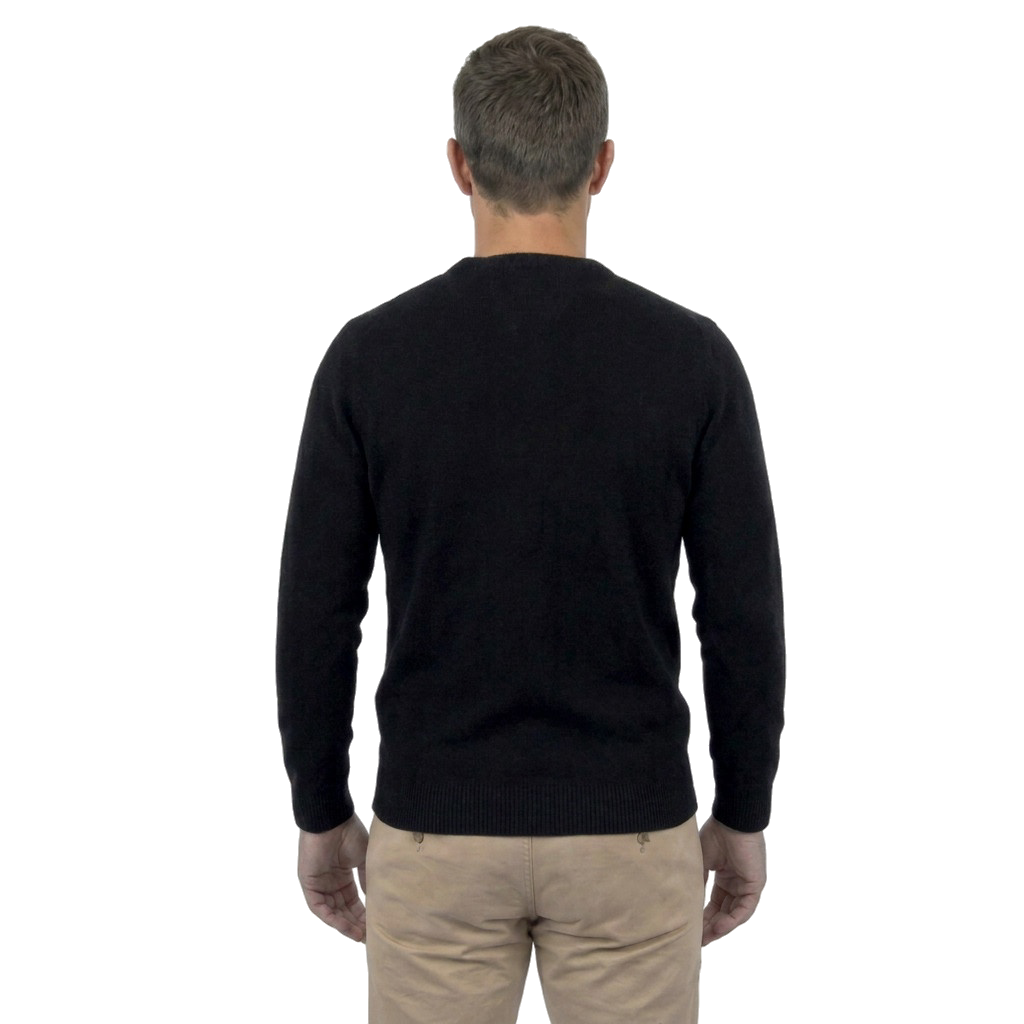 Rundhalspullover aus 100% Merinowolle | Dalle Piane Cashmere