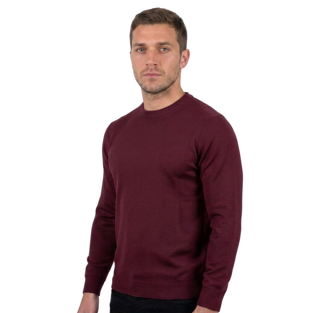 Rundhalspullover aus 100% Merinowolle | Dalle Piane Cashmere