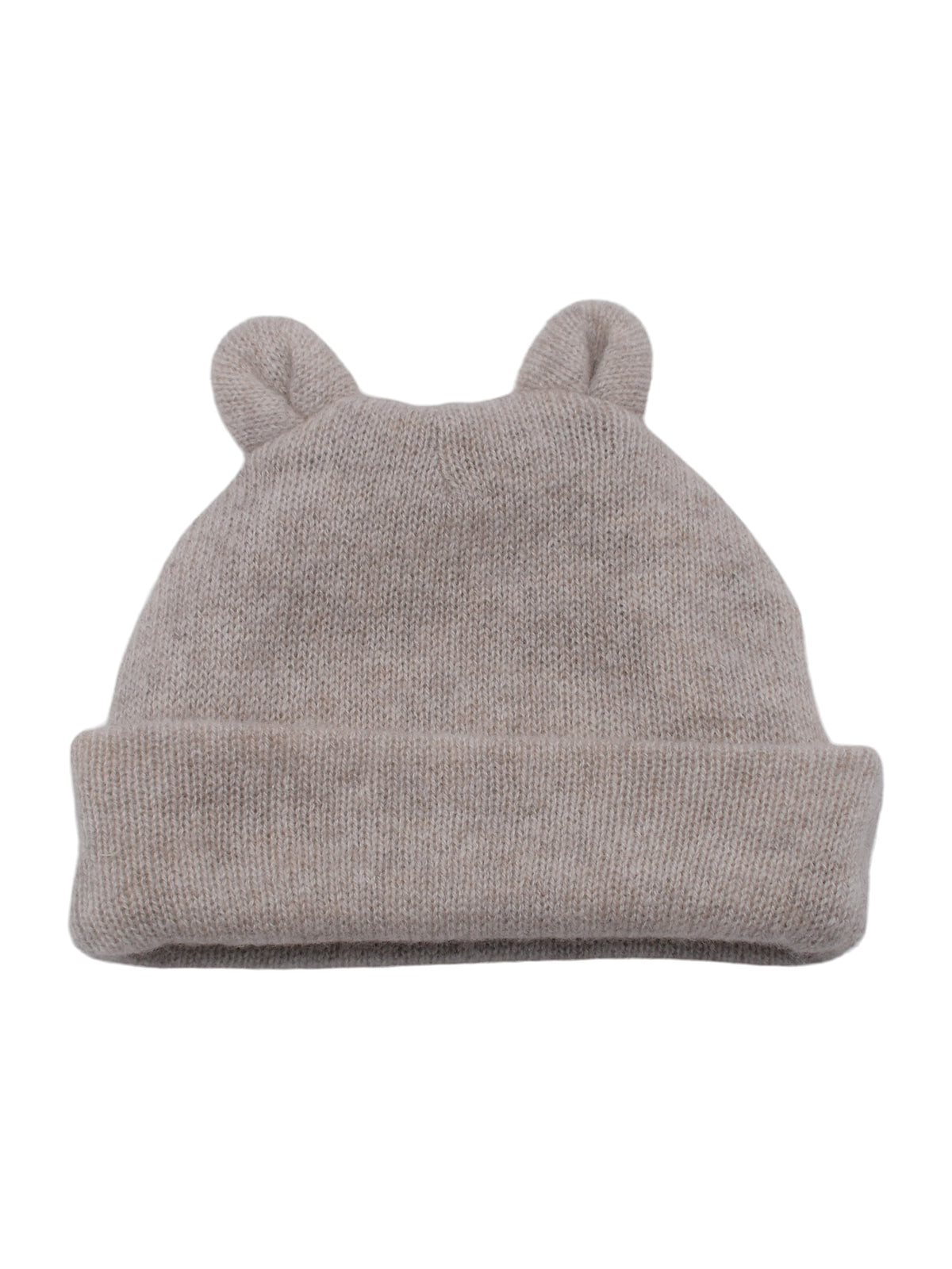 Neugeborenenmütze 100 % Kaschmir, Farbe Beige | Dalle Piane Cashmere
