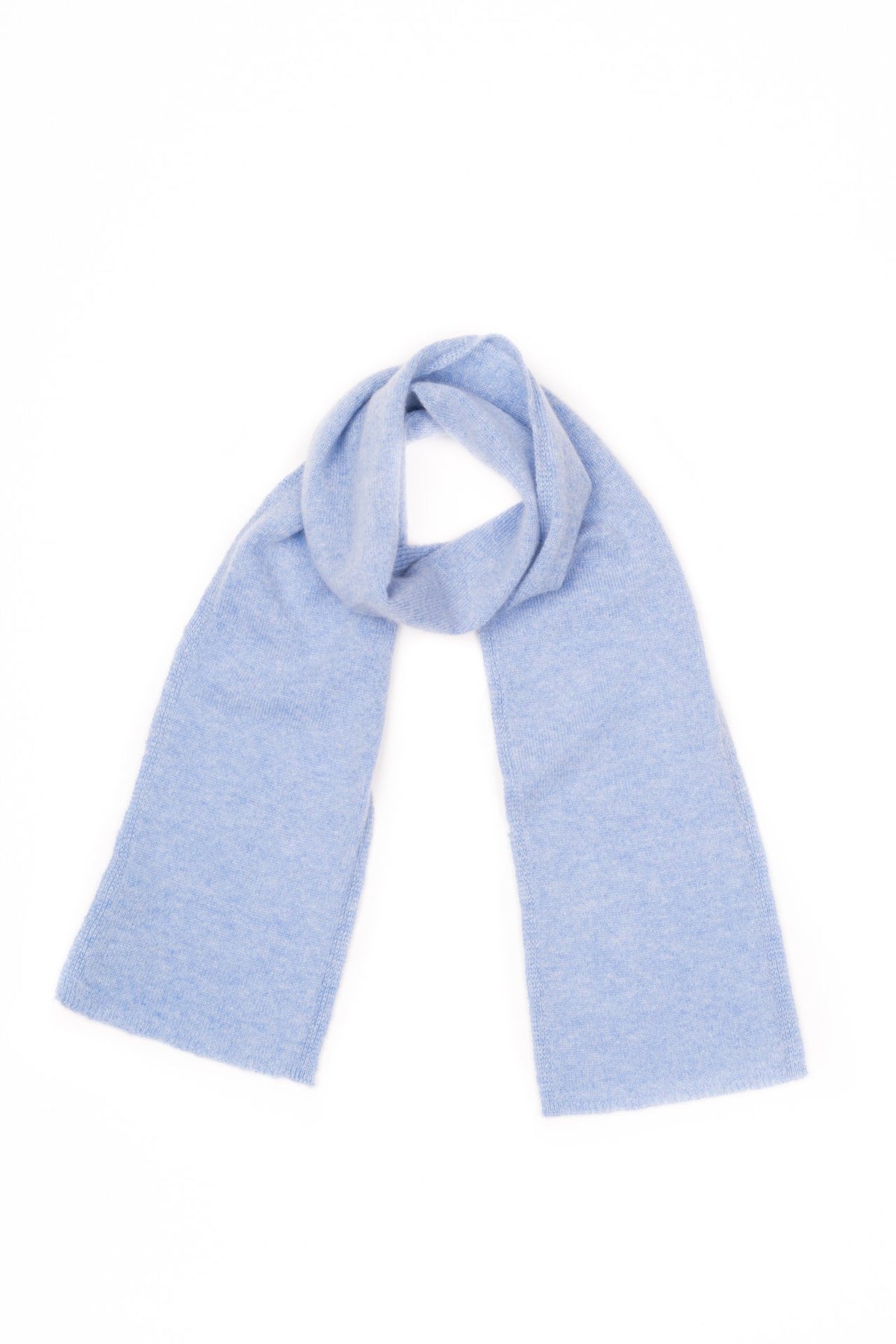 Kinderschal 100 % Kaschmir, Farbe Himmel | Dalle Piane Cashmere