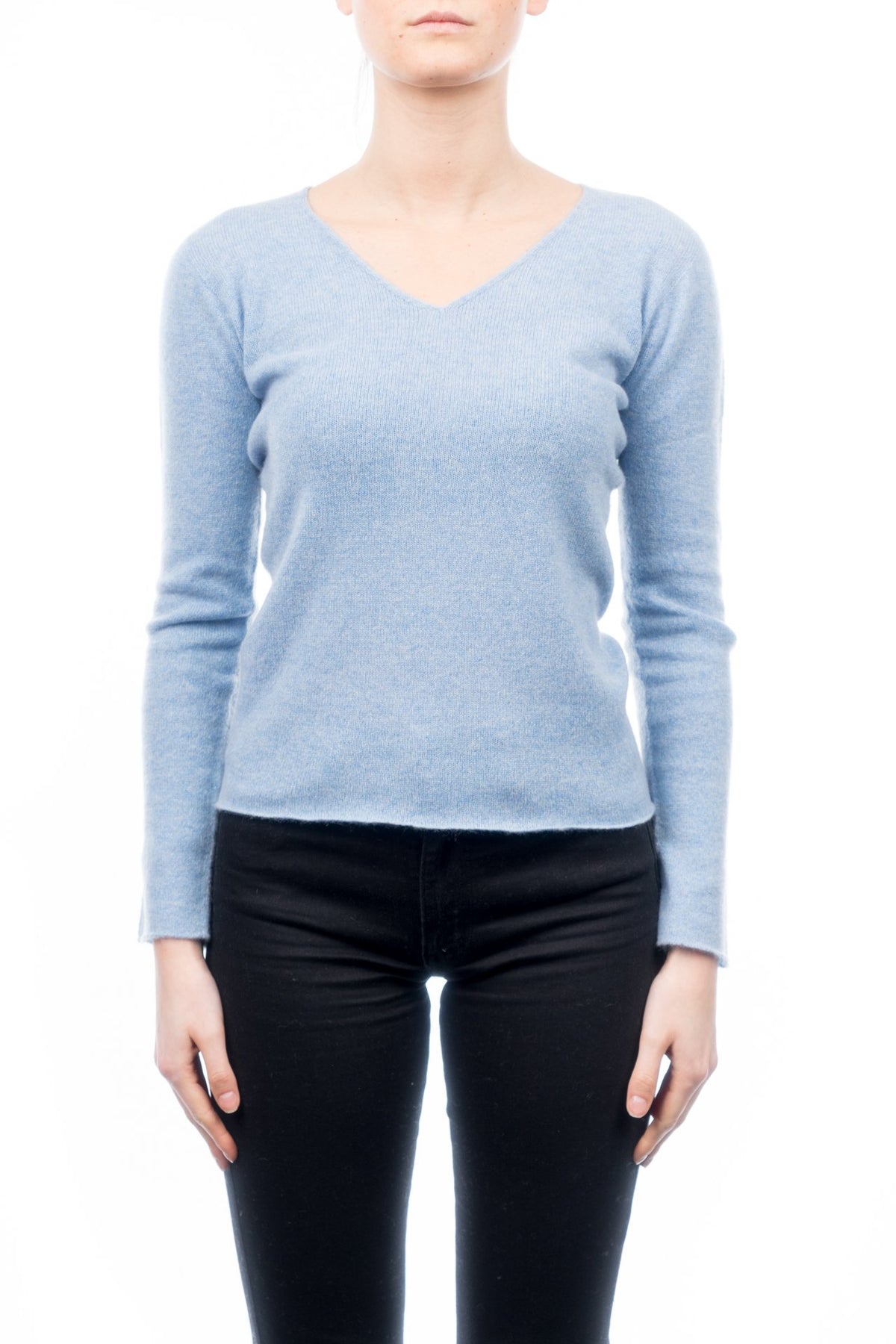 V-Ausschnitt 100% Kaschmir | Dalle Piane Cashmere