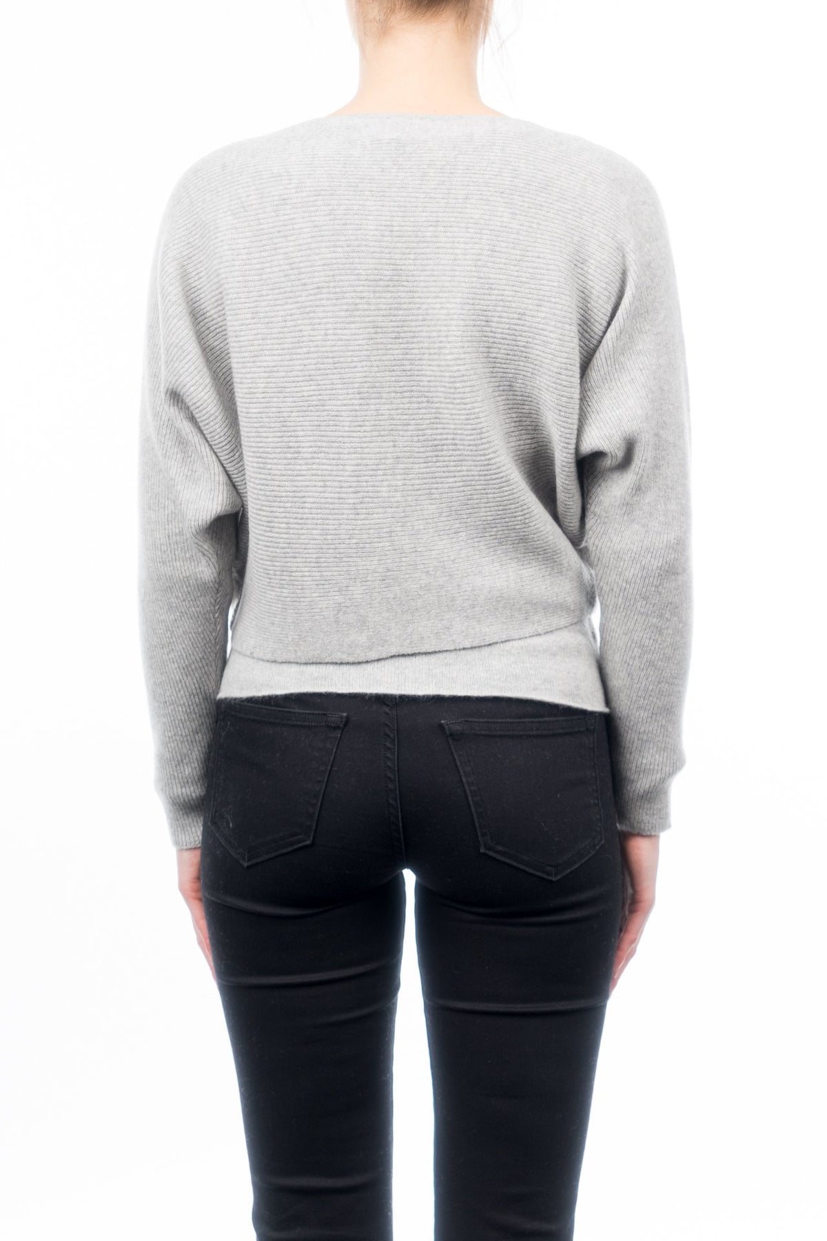 Kurze Strickjacke 100% Kaschmirknöpfen | Dalle Piane Cashmere