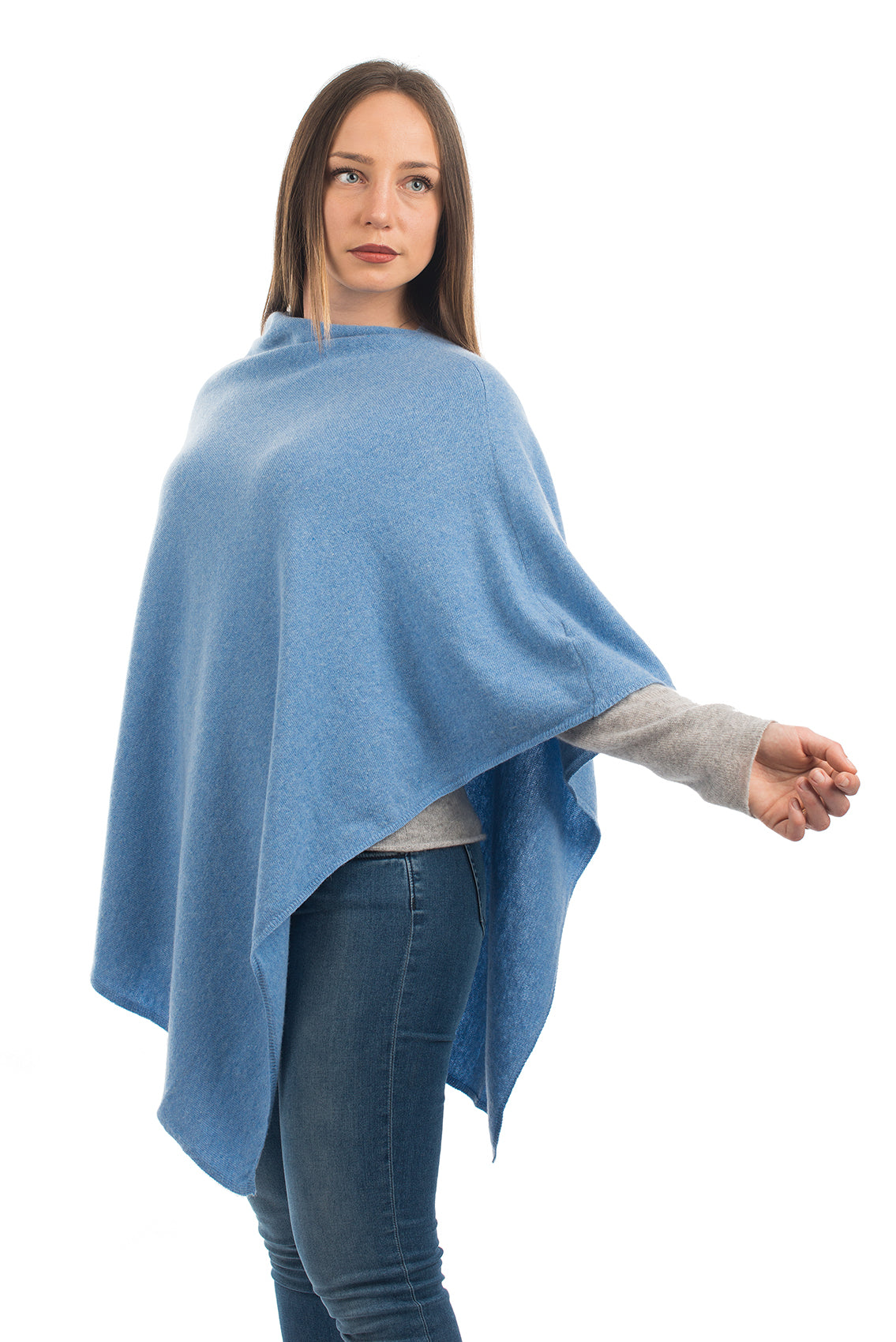 Poncho Kaschmir-Mischung | Dalle Piane Cashmere