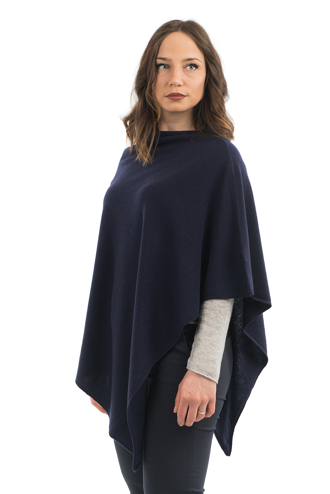 Poncho Kaschmir-Mischung | Dalle Piane Cashmere