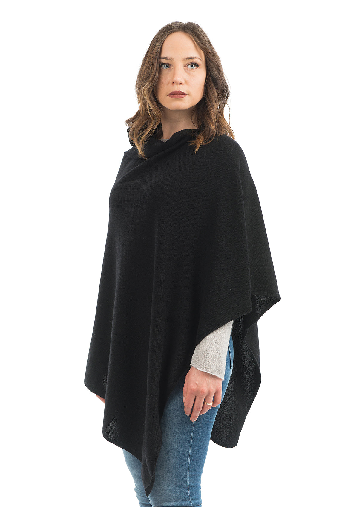 Poncho Kaschmir-Mischung | Dalle Piane Cashmere