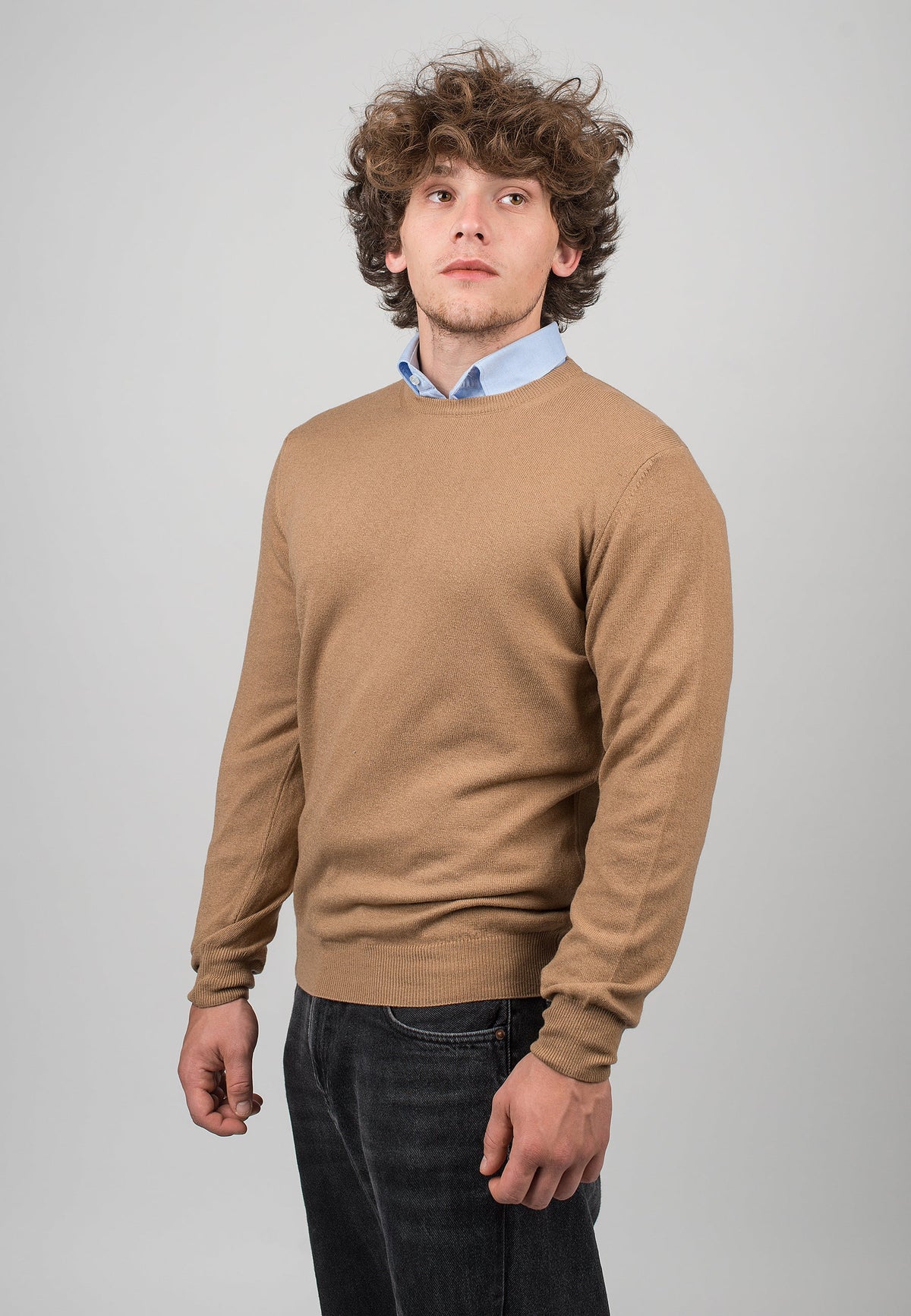 Girocollo misto cashmere | Dalle Piane Cashmere