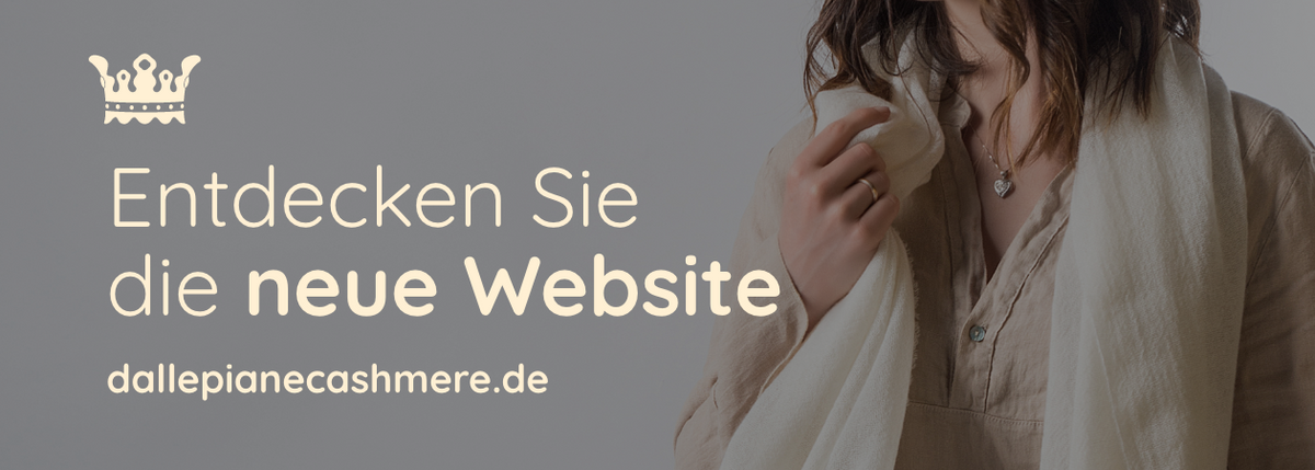 Die neue Website von Dalle Piane Cashmere ist online