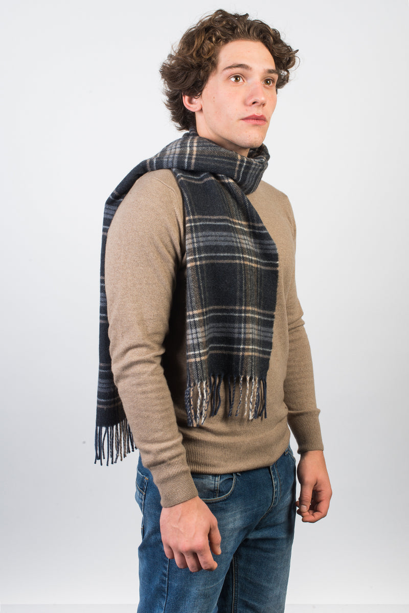 Schottischer Schal aus Wolle und Kaschmir | Dalle Piane Cashmere