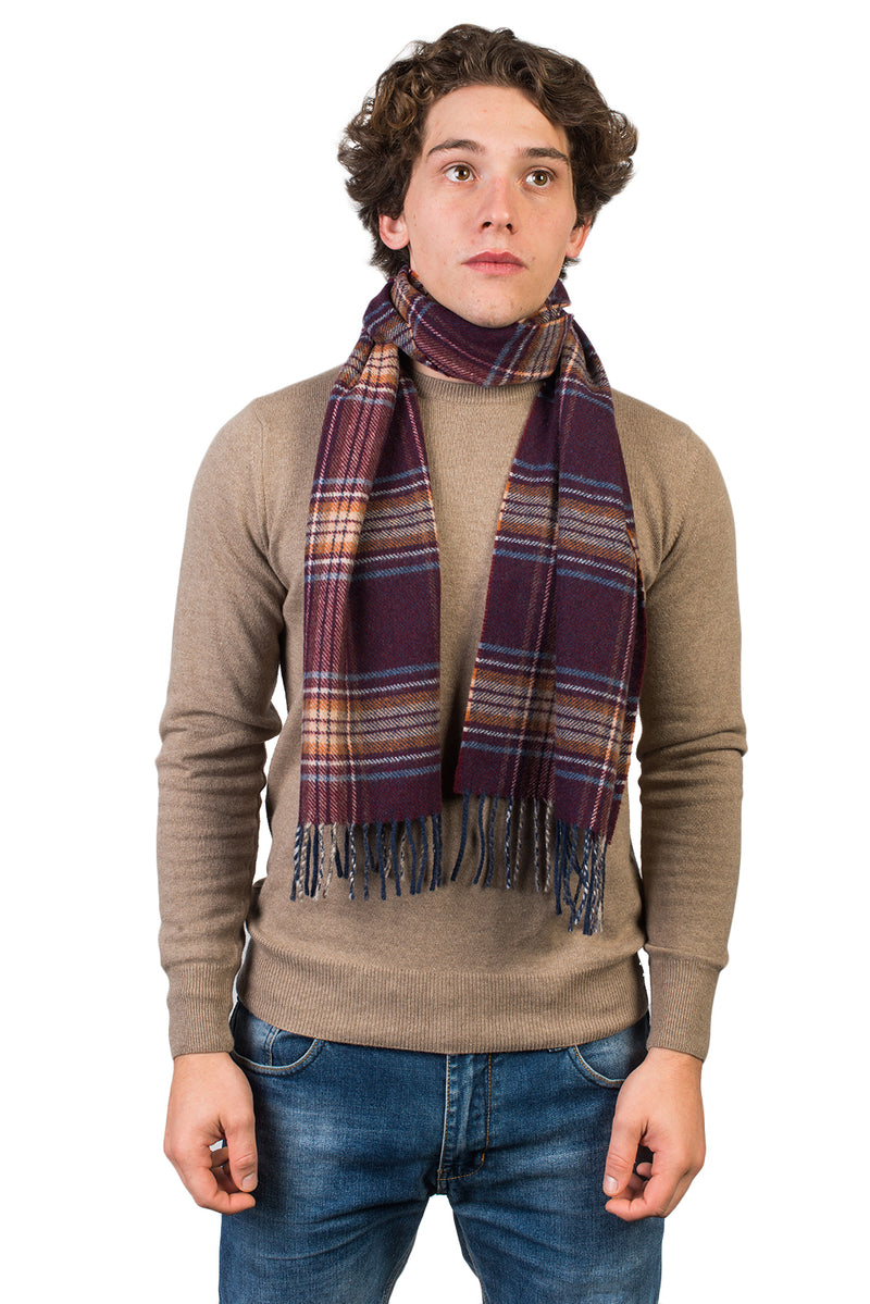 Schottischer Schal aus Wolle und Kaschmir | Dalle Piane Cashmere