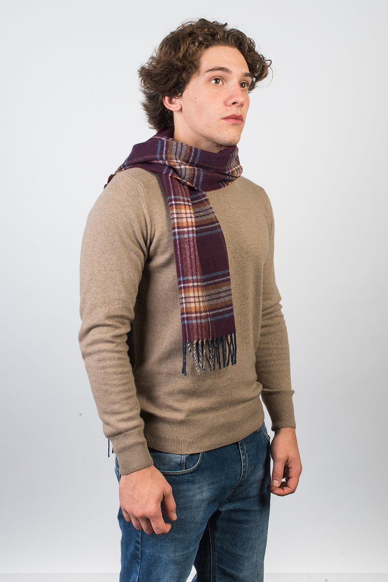 Schottischer Schal aus Wolle und Kaschmir | Dalle Piane Cashmere