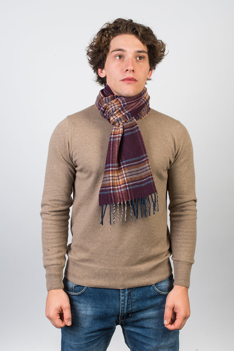 Schottischer Schal aus Wolle und Kaschmir | Dalle Piane Cashmere