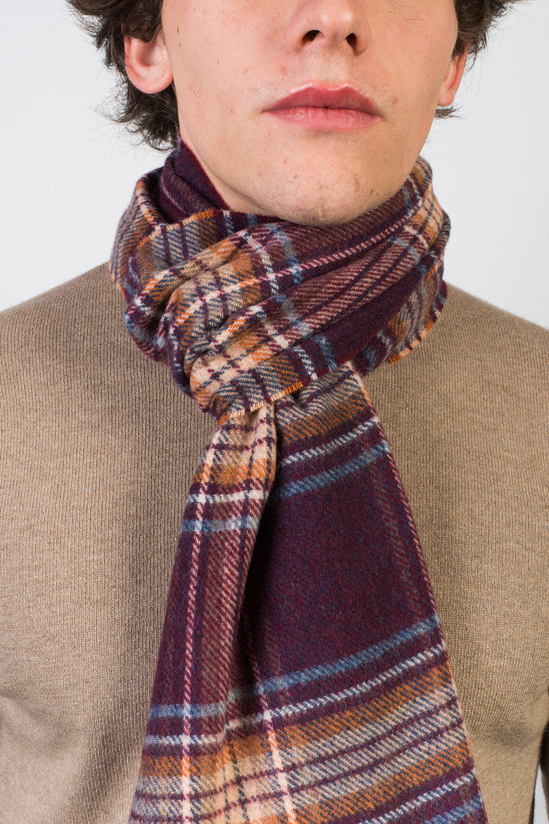 Schottischer Schal aus Wolle und Kaschmir | Dalle Piane Cashmere