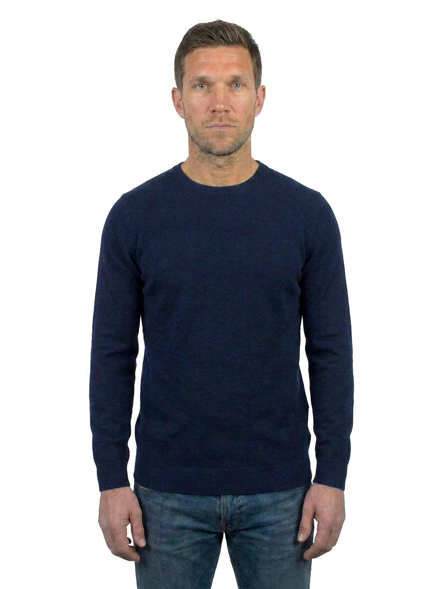 Rundhals 100% Baumwolle | Dalle Piane Cashmere