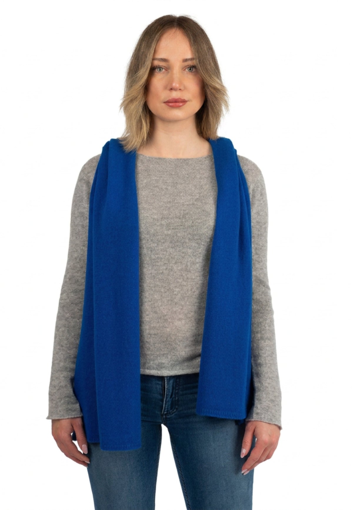 Breiter schal aus 100% Kaschmir | Dalle Piane Cashmere