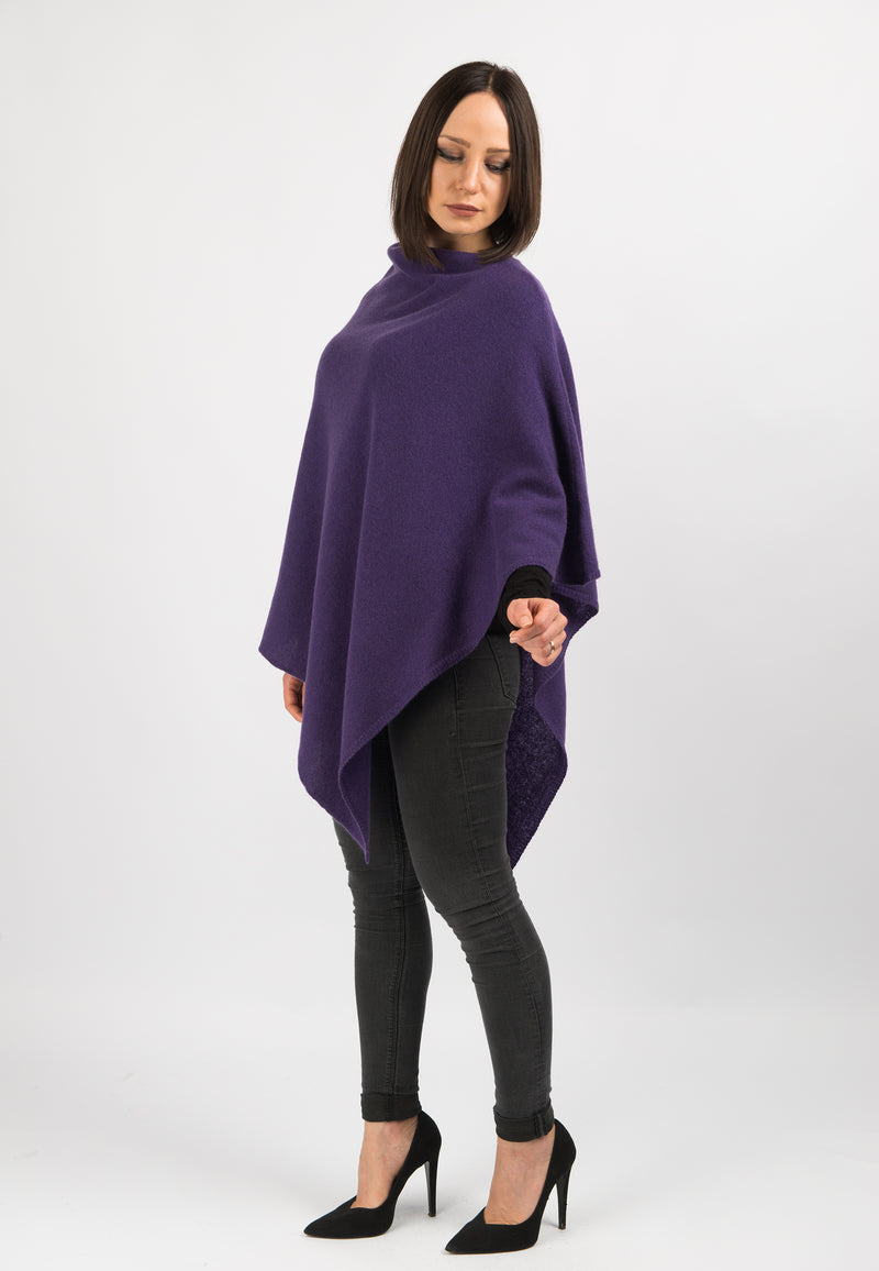 Poncho 100% Kaschmir | Dalle Piane Cashmere