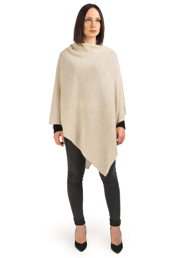 Poncho 100% Kaschmir | Dalle Piane Cashmere