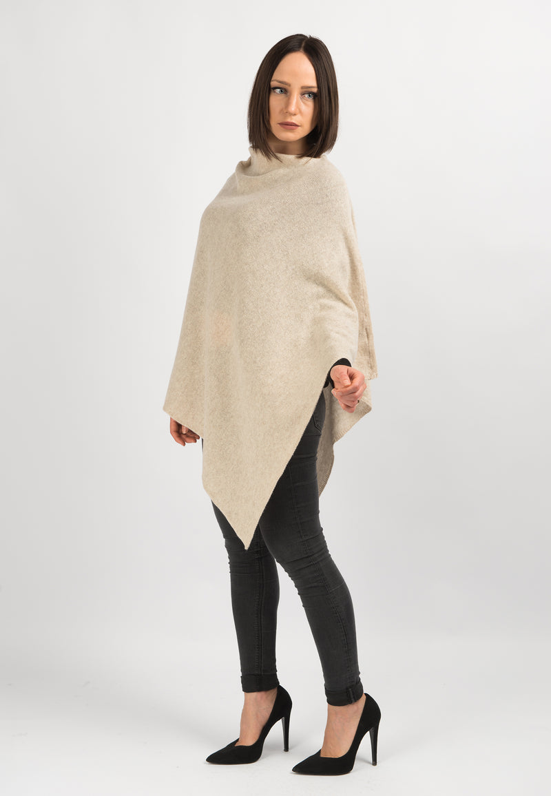 Poncho 100% Kaschmir | Dalle Piane Cashmere