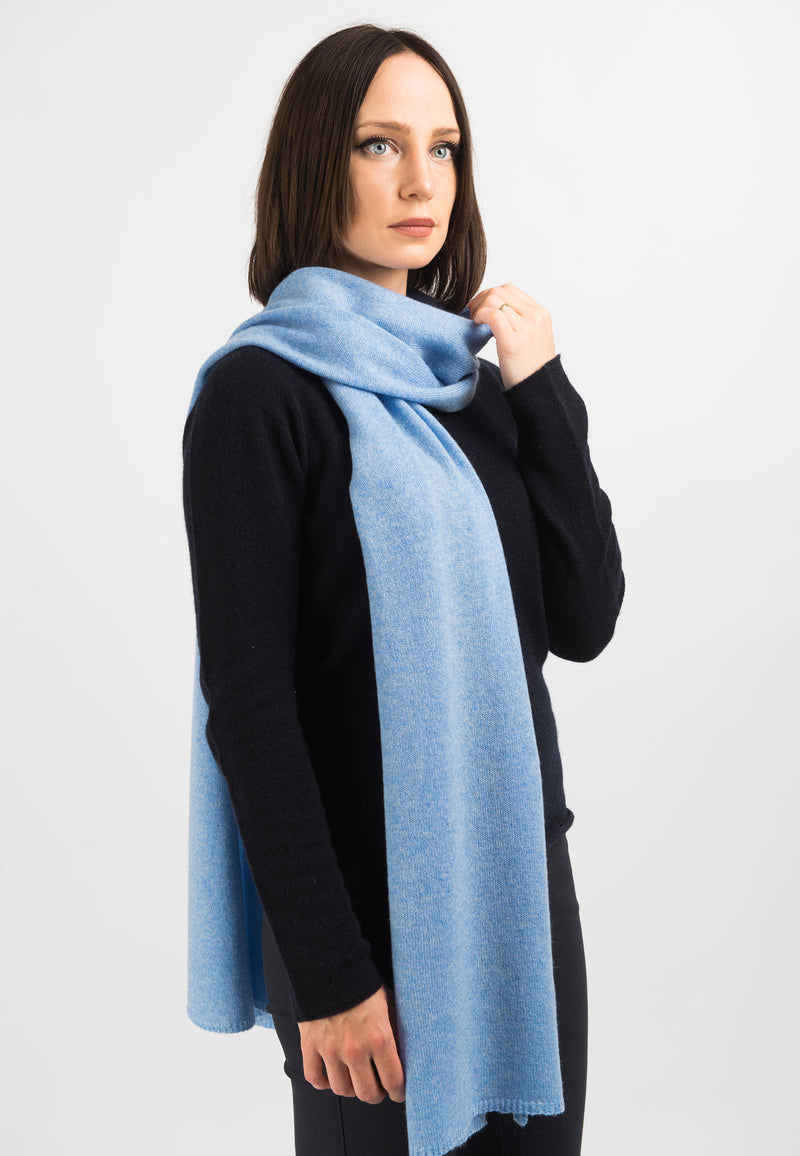 Einfarbiger Schal 100% Kaschmir | Dalle Piane Cashmere