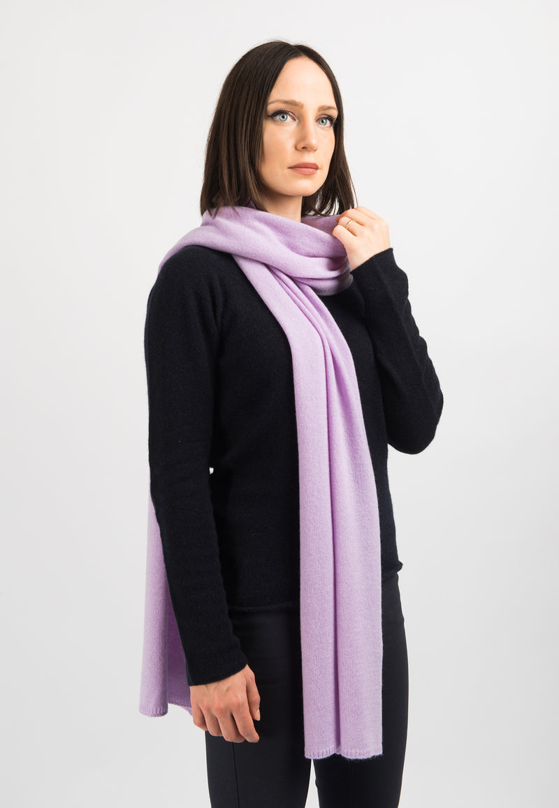 Einfarbiger Schal 100% Kaschmir | Dalle Piane Cashmere