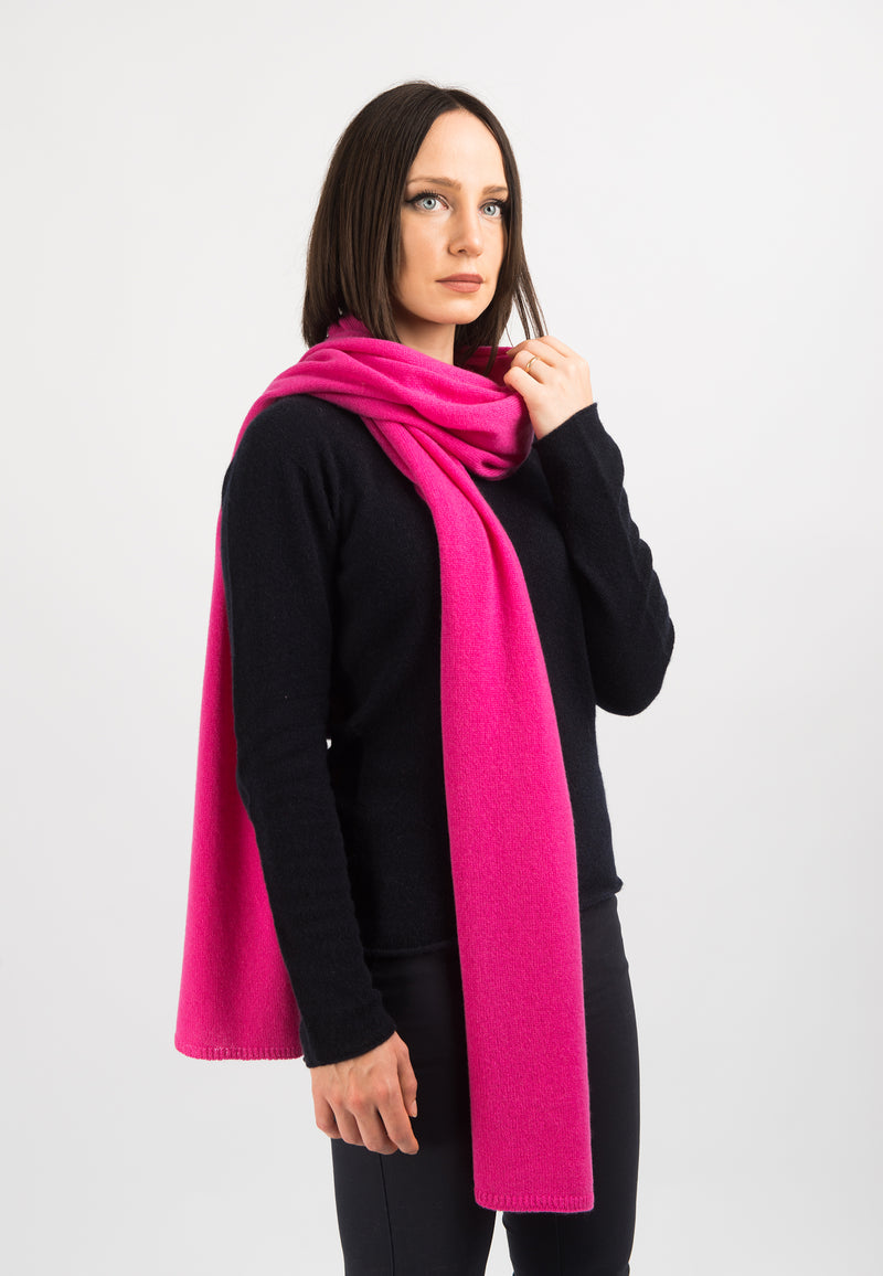 Einfarbiger Schal 100% Kaschmir | Dalle Piane Cashmere