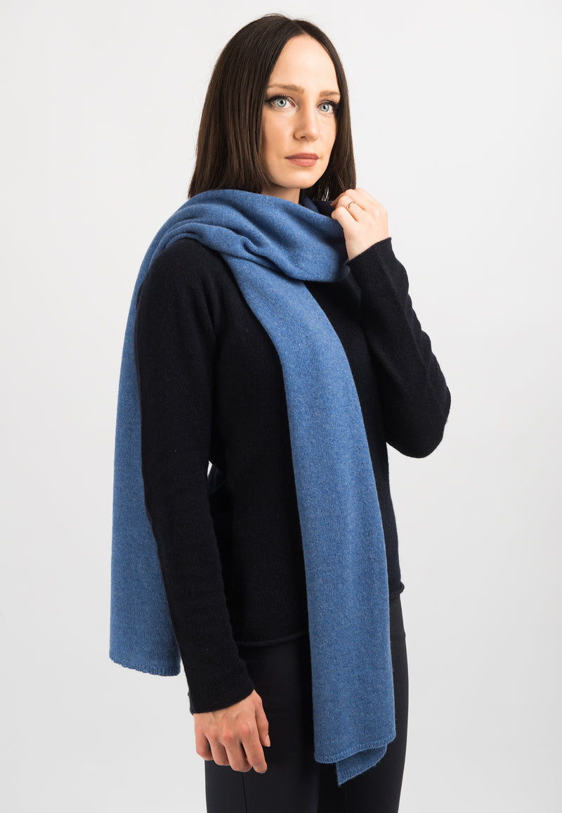 Einfarbiger Schal 100% Kaschmir | Dalle Piane Cashmere