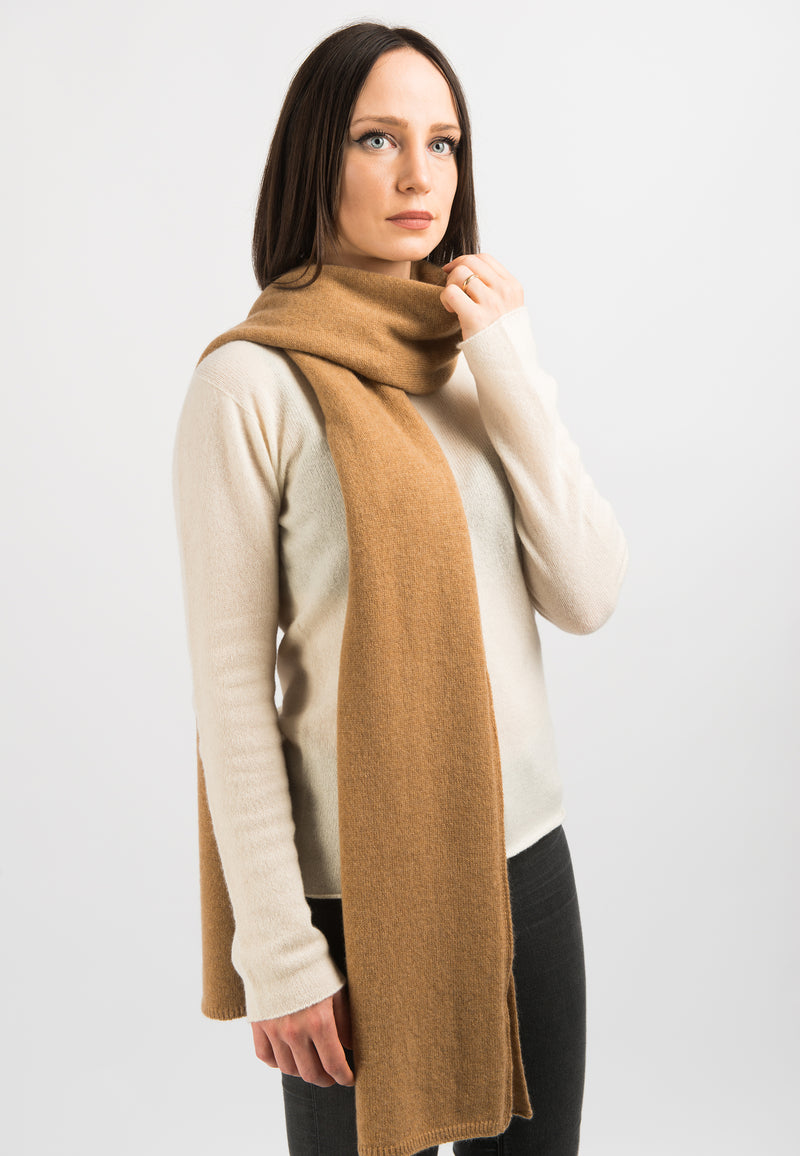 Einfarbiger Schal 100% Kaschmir | Dalle Piane Cashmere