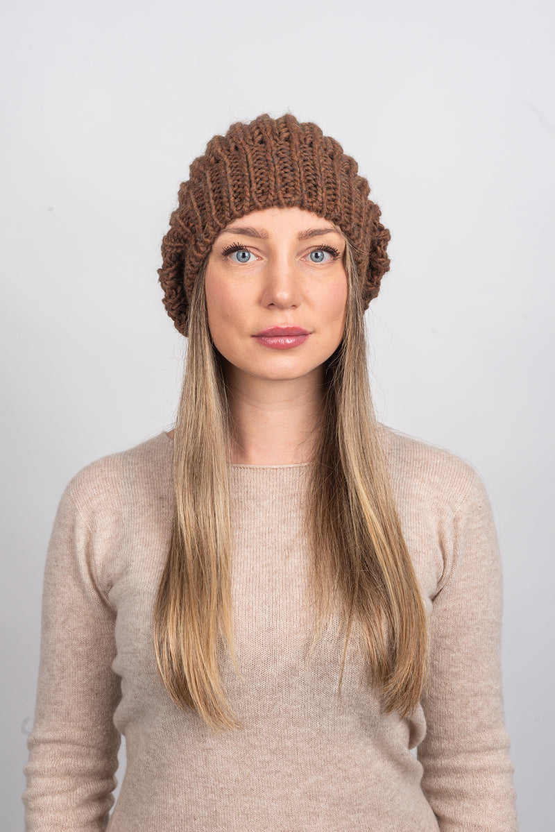 Mütze im englischen Strick | Dalle Piane Cashmere
