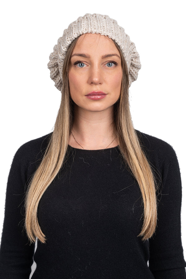 Mütze im englischen Strick | Dalle Piane Cashmere