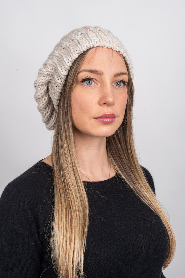 Mütze im englischen Strick | Dalle Piane Cashmere