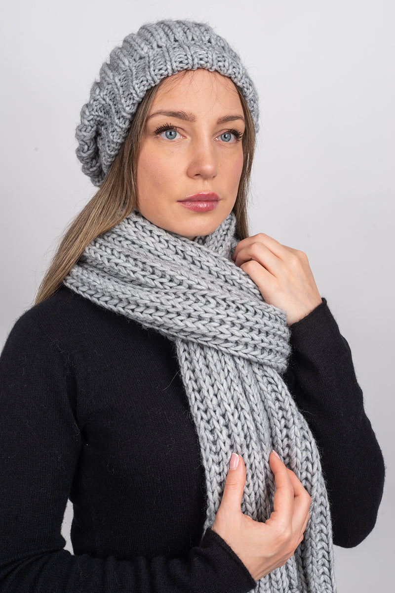 Mütze im englischen Strick | Dalle Piane Cashmere