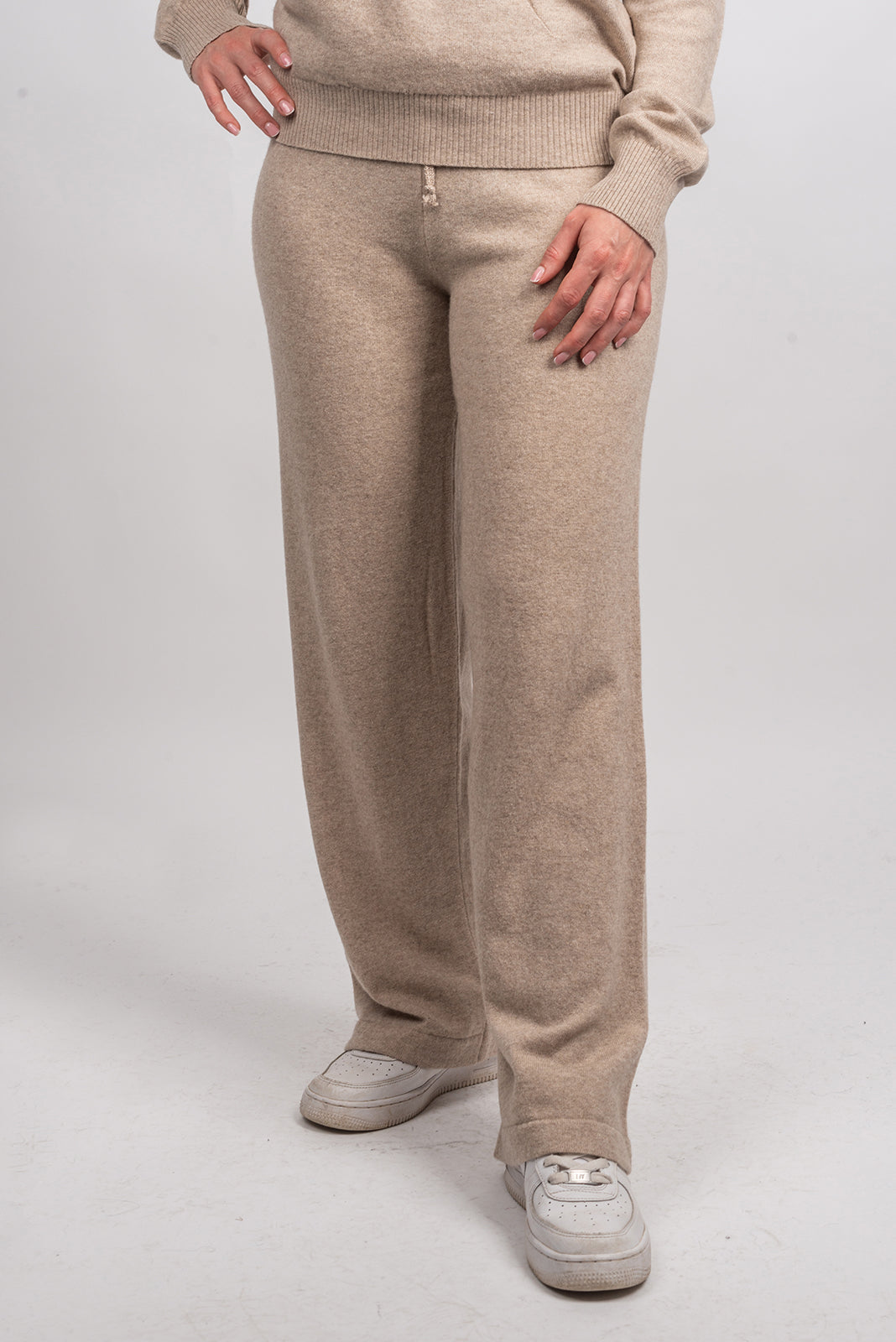 Hose aus Kaschmirmischung, Farbe Beige | Dalle Piane Cashmere