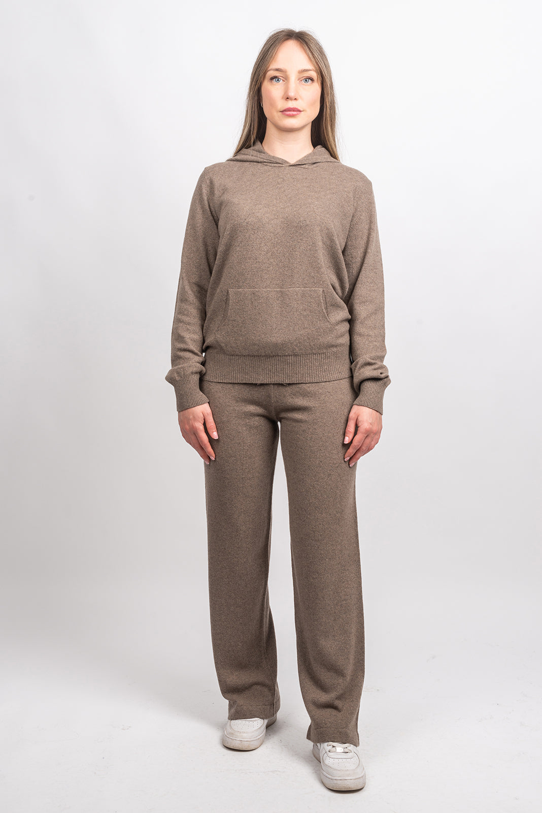 Hose aus Kaschmirmischung, Farbe Nerz, Ansicht 4 | Dalle Piane Cashmere