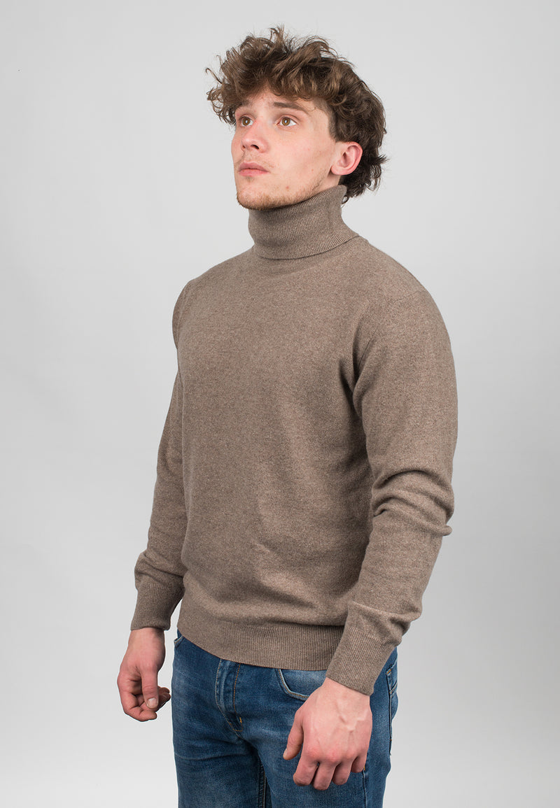 Rollkragenpulli aus einer Kaschmirmischung | Dalle Piane Cashmere